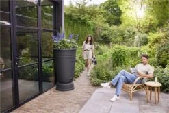 Elho Green Basics Regenton Plus 126 - Regenton Voor Kweken En Oogsten - Ø 70.5 X H 101.0 Cm - Zwart/Living Black -Tuin- En Buitenwinkels 1200x800 419