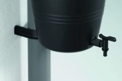 Elho Green Basics Rain Catcher 33 - Regenton Voor Balkonbuiten - Ø 33.5 X H 73.5 Cm - Zwart/Living Black -Tuin- En Buitenwinkels 1200x800 421