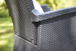 Allibert Vermont Verstelbare Tuinstoel - 64x68x107cm - Grafiet -Tuin- En Buitenwinkels 1200x800 44