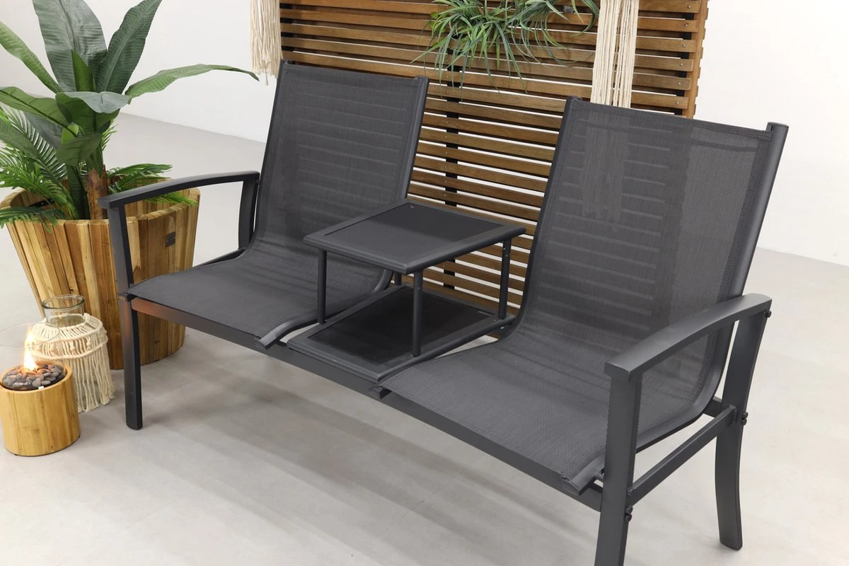 Tete-a-Tete Aluminium Tuinbank Felix 6 Tete-a-Tete Aluminium Tuinbank Felix - Afbeelding 4