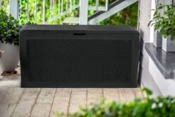 Keter Samoa Opbergbox - 270 L - 117x45x57 Cm - Grafiet -Tuin- En Buitenwinkels 1200x800 89