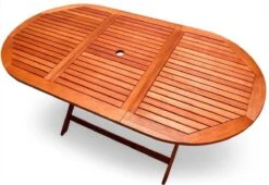 Merkloos Tuintafel Acaciahout - 160x85x75cm - FSC-gecertificeerd -Tuin- En Buitenwinkels 1200x828 1