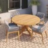 Tuindeco - Ronde Tuintafel - Massief Teak Hout - 150 Cm - Voor Buiten! -Tuin- En Buitenwinkels 1200x831 1