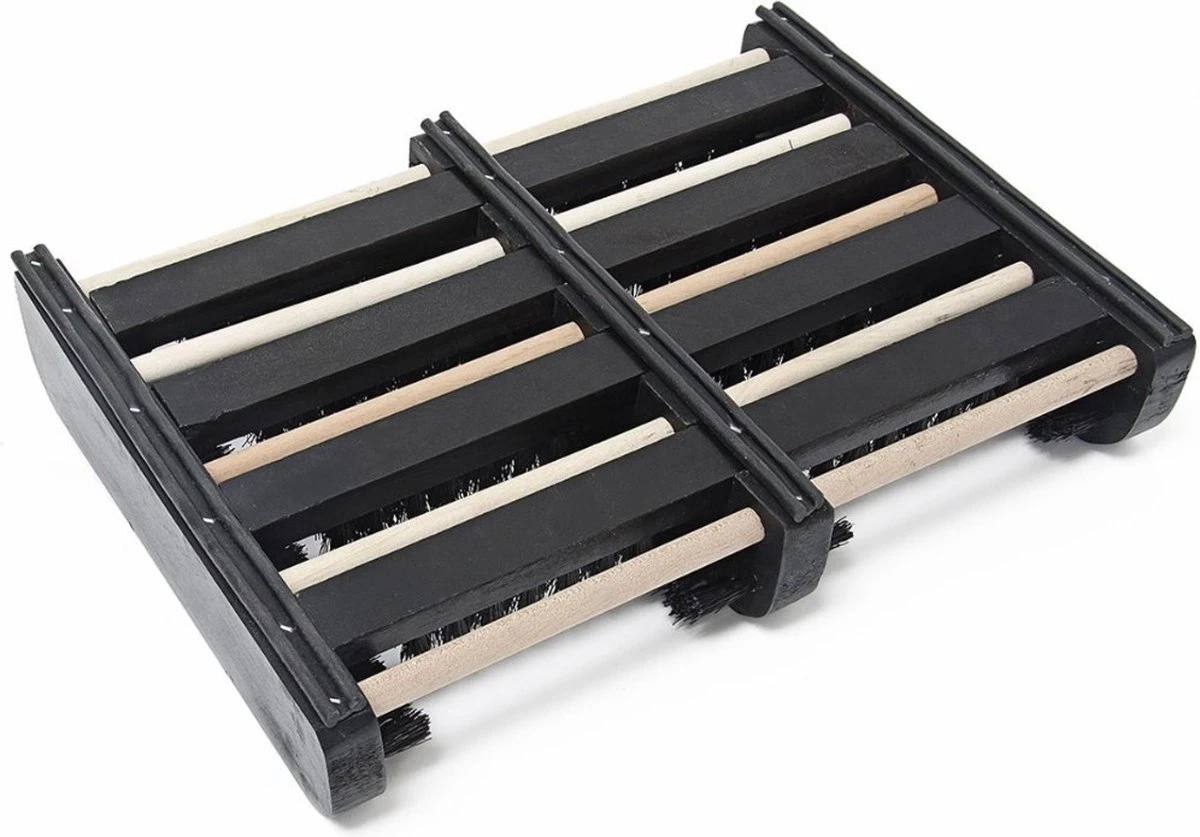 SchoneSchoen Voetveger - Voetenveger - Laarzenborstel - Borstelmat - Schoenenborstel - Laarzenrek 5 SchoneSchoen Voetveger - Voetenveger - Laarzenborstel - Borstelmat - Schoenenborstel - Laarzenrek - Afbeelding 3