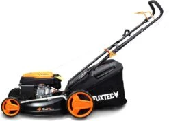 FUXTEC Grasmaaier Benzine - 46cm - Zelfrijdend / Zelftrekkend / Achterwielaandrijving - Mulchfunctie - Opvangbak 50L - FX-RM4646 23 FUXTEC Grasmaaier Benzine - 46cm - Zelfrijdend / Zelftrekkend / Achterwielaandrijving - Mulchfunctie - Opvangbak 50L - FX-RM4646 -Tuin- En Buitenwinkels 1200x856 1