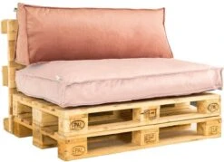 2L Home & Garden Rugkussen Velvet Oud Roze - 120 X 40cm -Tuin- En Buitenwinkels 1200x870