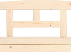 Merkloos Springos Tuinbank | Tuinbankje | Zitbank Buiten | Naaldhout | 119 X 78 X 45 Cm | Licht -Tuin- En Buitenwinkels 1200x881
