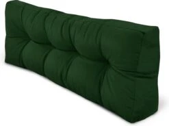 Beautissu Style – Palletkussen Set – 1x Zitkussen 120x80 Cm & 1x Rugkussen 120x40 Cm – Donker Groen -Tuin- En Buitenwinkels 1200x895 4