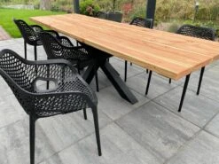 Tuinstoel - Air XL - Zwart - Siesta -Tuin- En Buitenwinkels 1200x899 1