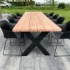 Tuintafel Douglas 300 Cm X 90 Cm | Stalen Poten | 8-10 Personen | DuuMaa -Tuin- En Buitenwinkels 1200x899 4