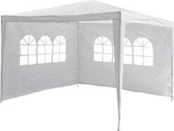 Garden Royal Partytent - 2 Zijwanden - 3 X 3 M - Wit -Tuin- En Buitenwinkels 1200x908 1