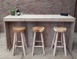 Steigerhouten Barmeubel - Aperitief Bar - Buitenbar