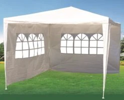 Garden Royal Partytent - 2 Zijwanden - 3 X 3 M - Wit -Tuin- En Buitenwinkels 1200x962