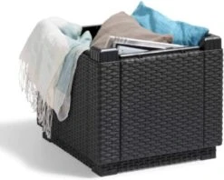 Allibert Opbergpoef Met Deksel - Opbergbox - Bijzettafel Buiten - Tafel - Tuintafel - Opberger 8 Allibert Opbergpoef Met Deksel - Opbergbox - Bijzettafel Buiten - Tafel - Tuintafel - Opberger -Tuin- En Buitenwinkels 1200x964