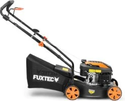 FUXTEC Grasmaaier Benzine - 41cm - 80cc - Duwmaaier - Opvangbak 45L - FX-RM4180 13 FUXTEC Grasmaaier Benzine - 41cm - 80cc - Duwmaaier - Opvangbak 45L - FX-RM4180 -Tuin- En Buitenwinkels 1200x967 1