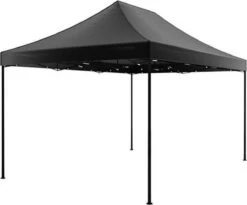 Easy Up 3x4,5m Zwart Luxe Partytent Opvouwbaar -Tuin- En Buitenwinkels 1200x997
