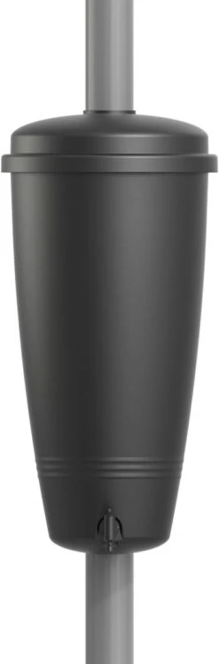 Elho Green Basics Rain Catcher 33 - Regenton Voor Balkonbuiten - Ø 33.5 X H 73.5 Cm - Zwart/Living Black -Tuin- En Buitenwinkels 396x1200 1