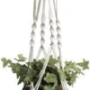 Merkloos Plantenhanger Macramé - Luxe Gevlochten Touw Katoen - 1 Stuk - Plantenpot Ophangen - Planthanger -Tuin- En Buitenwinkels 414x1200 1