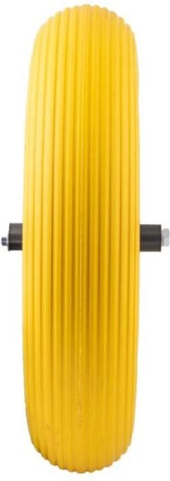 GARDENGEAR Kruiwagenwiel 4.00-8 Pu Plastic Geel -Tuin- En Buitenwinkels 425x1200