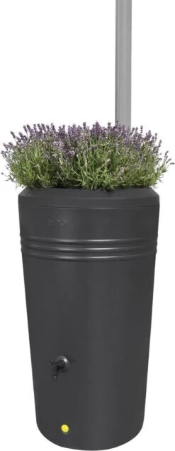 Elho Green Basics Regenton - Regenton - Living Black - Buiten - 200 Liter 38 Elho Green Basics Regenton - Regenton - Living Black - Buiten - 200 Liter -Tuin- En Buitenwinkels 466x1200