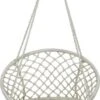 Macramé Hangstoel Beige - Beige Hangstoel - Hangstoel Touw - Hangstoel - Tot 110KG - Eenpersoons Hangstoel - Hang Stoel 1 Persoon - Hangstoel Voor Binnen - Hangstoel Zonder Standaard - Hangstoel Buiten -Tuin- En Buitenwinkels 611x1200