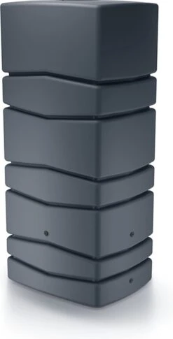 Prosperplast Regenton Aqua Tower 650 Liter - Antraciet