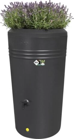 Elho Green Basics Regenton - Regenton - Living Black - Buiten - 200 Liter 32 Elho Green Basics Regenton - Regenton - Living Black - Buiten - 200 Liter -Tuin- En Buitenwinkels 635x1200