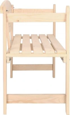 Merkloos Springos Tuinbank | Tuinbankje | Zitbank Buiten | Naaldhout | 119 X 78 X 45 Cm | Licht -Tuin- En Buitenwinkels 734x1200