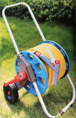 Slangenwagen Met 50 Meter Tuinslang | Eagle Garden | Incl. Spuitkopstuk En Connectors | Geel 7 Slangenwagen Met 50 Meter Tuinslang | Eagle Garden | Incl. Spuitkopstuk En Connectors | Geel -Tuin- En Buitenwinkels 772x1200