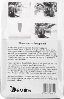 Waterdruppelaar Voor Planten 2 Stuks - Waterbol Kamerplanten - Automatisch Watergeefsysteem - Vogel - Blauw -Tuin- En Buitenwinkels 773x1200