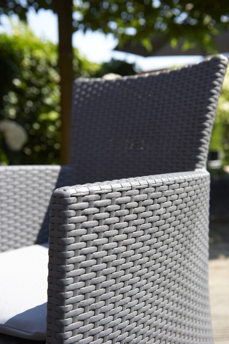 Allibert Iowa Tuinstoel - 60x62x89cm – Grafiet 9 Allibert Iowa Tuinstoel - 60x62x89cm – Grafiet - Afbeelding 7