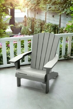 Keter Troy Adirondack Tuinstoel - Set Van 2 - 81x80x96,5cm - Lichtgrijs -Tuin- En Buitenwinkels 800x1200 13