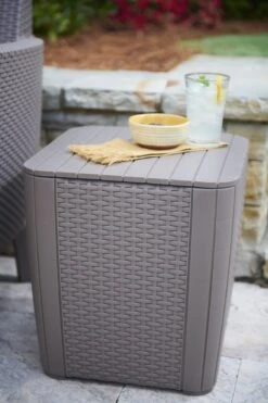 ALLIBERT Keter Luzon Opbergtafel - 39x39x43cm - Donkergrijs -Tuin- En Buitenwinkels 800x1200 17