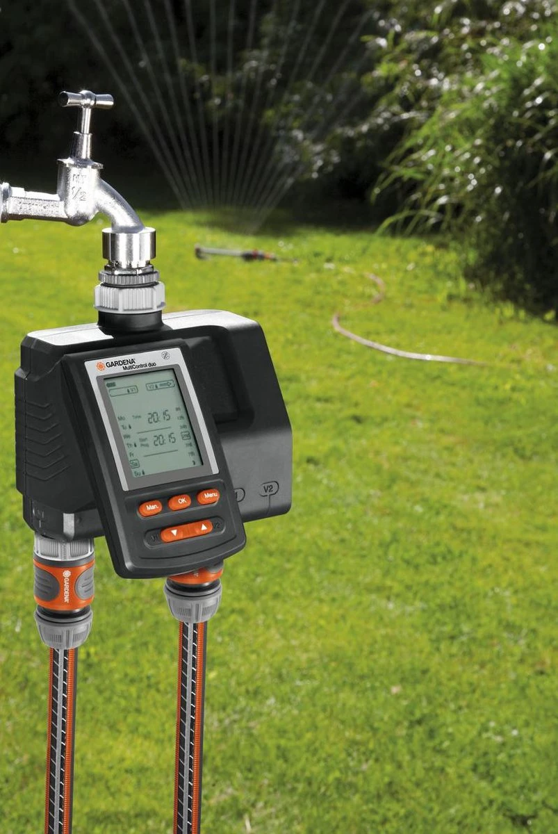 GARDENA Besproeiingsomputer MultiControl Duo - 3 Besproeiingen Per Dag - 1min Tot 3u 59min. 9 GARDENA Besproeiingsomputer MultiControl Duo - 3 Besproeiingen Per Dag - 1min Tot 3u 59min. - Afbeelding 7