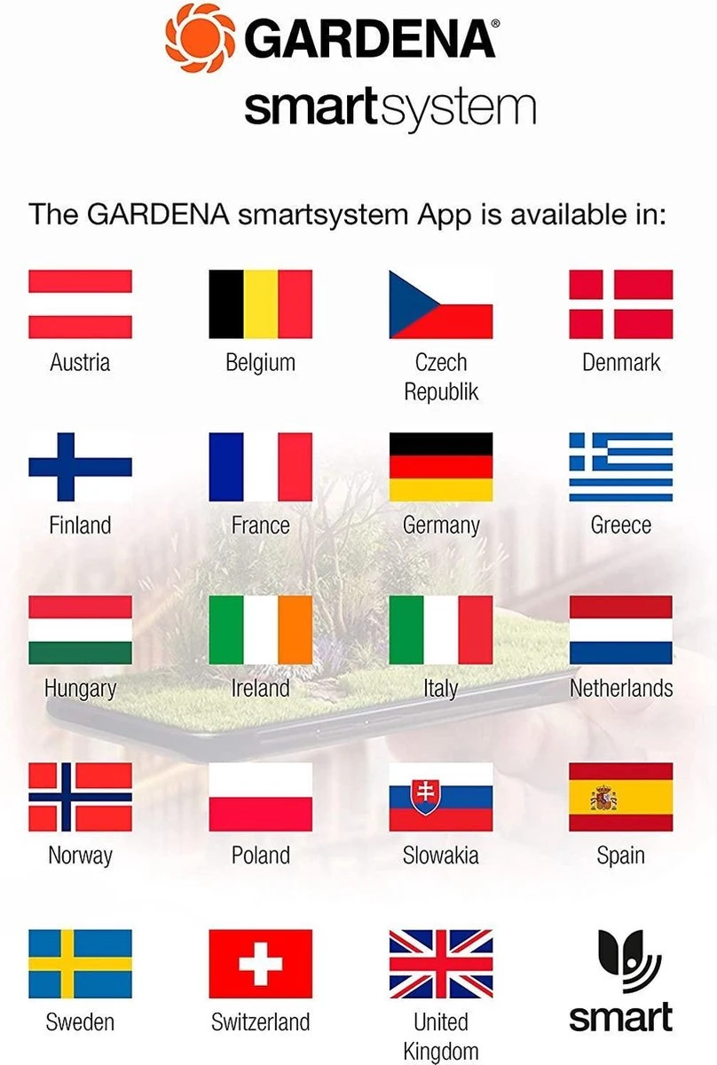 GARDENA - Smart Water Control Set Besproeiingscomputer - 1min Tot 10u - 6 Besproeiingen Per Dag 13 GARDENA - Smart Water Control Set Besproeiingscomputer - 1min Tot 10u - 6 Besproeiingen Per Dag - Afbeelding 11