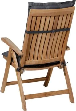 Madison - Tuinkussen - Hoge Rug - 123 X 50cm - Panama Grijs - Standenstoel -Tuin- En Buitenwinkels 816x1200