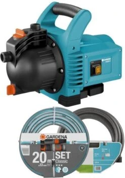 GARDENA - Classic Besproeiingspomp 3000/4 Compleet - Waterpomp - Incl. 3.5 M Aanzuigslang En 20 M Slang -Tuin- En Buitenwinkels 843x1200 2