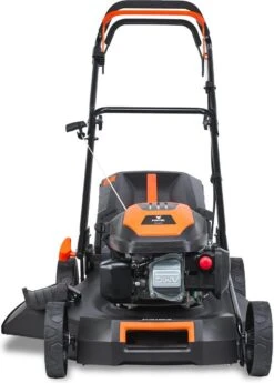 FUXTEC Grasmaaier Benzine - 51cm - 4-takt - 170cc - Zelfrijdend / Zelftrekkend /achterwielaandrijving - Mulchfunctie - Opvangbak 60L - FX-RM5170 -Tuin- En Buitenwinkels 860x1200 1
