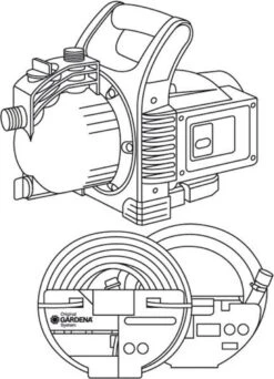 GARDENA - Classic Besproeiingspomp 3000/4 Compleet - Waterpomp - Incl. 3.5 M Aanzuigslang En 20 M Slang -Tuin- En Buitenwinkels 867x1200 1