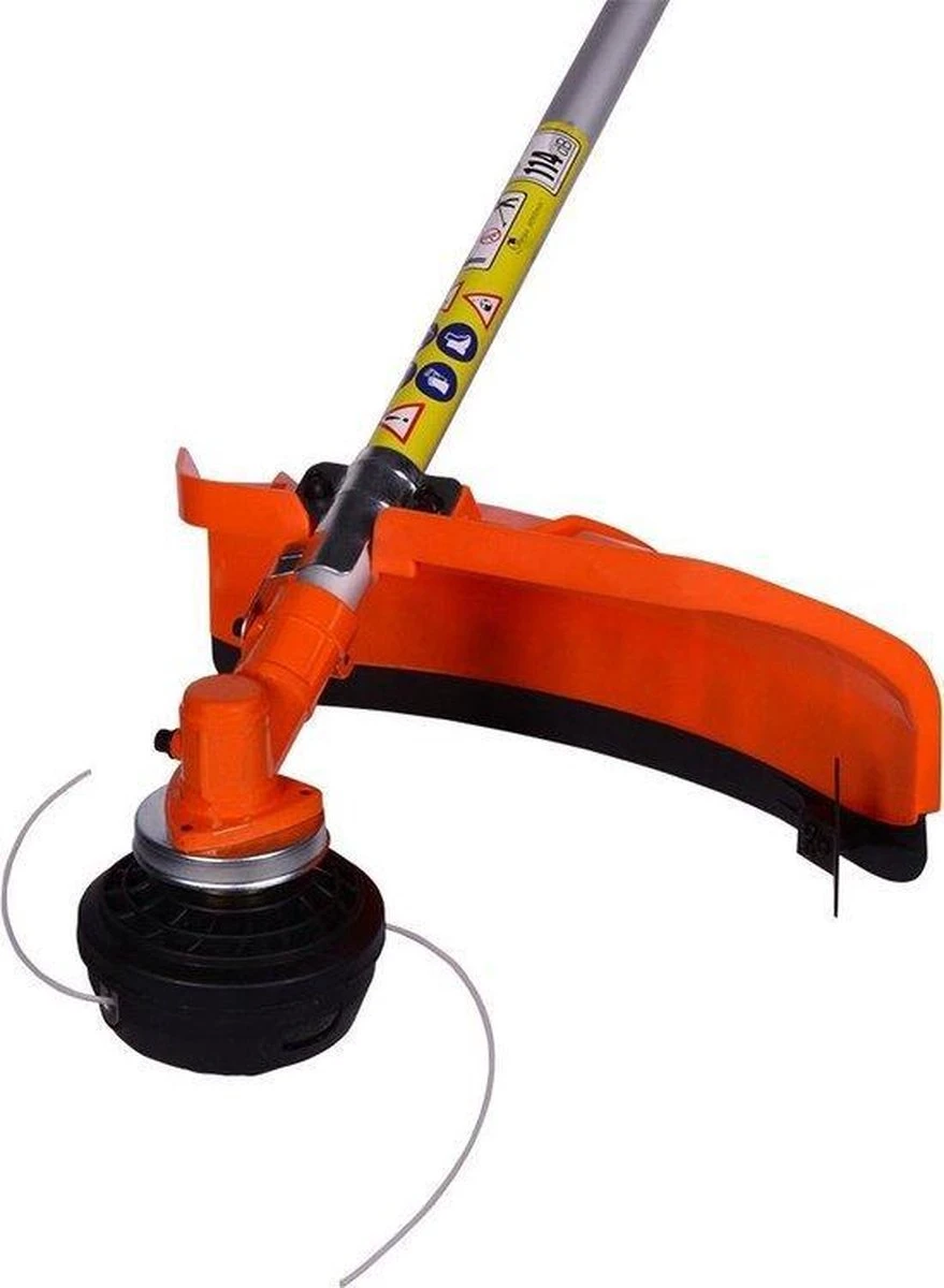 Kibani Kantenmaaier 4-in-1 – Bosmaaier Benzine - 52 Cc / 1.9 Pk 2-takt Motor – Incl. Onkruidborstel ,Maaidraad, Zaagblad 40-tands En Veiligheidsset 10 Kibani Kantenmaaier 4-in-1 – Bosmaaier Benzine - 52 Cc / 1.9 Pk 2-takt Motor – Incl. Onkruidborstel ,Maaidraad, Zaagblad 40-tands En Veiligheidsset - Afbeelding 8