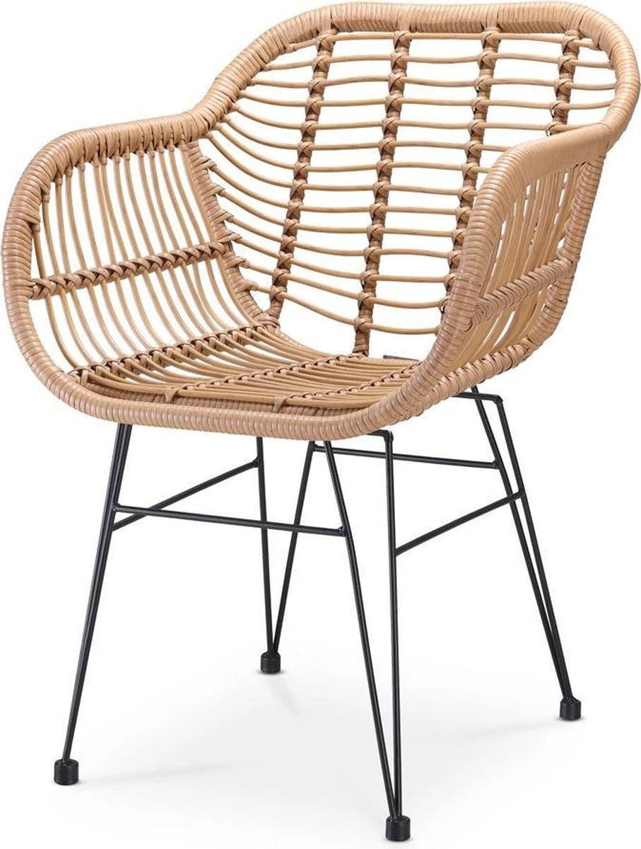 Casaria Polyrotan Kuipstoel Bali - Met Kussens – 2 Stuks 6 Casaria Polyrotan Kuipstoel Bali - Met Kussens – 2 Stuks - Afbeelding 4