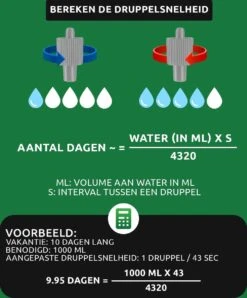SKYARD® Waterdruppelaar Set Van 10 – Watergeefsysteem Geschikt Binnen (Kamerplanten) En Buiten – Bewateringssysteem Met Instelbare Druppelsnelheid - Irrigatiesysteem - Planten Watergever - Waterbol -Tuin- En Buitenwinkels 994x1200